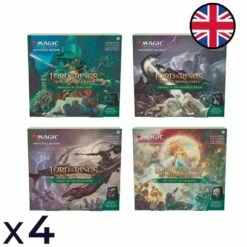 Wizards Of The Coast Lot De 4x Les 4 Coffrets Scéniques Le Seigneur Des Anneaux : Chroniques De La Terre Du Milieu™ - Magic EN
