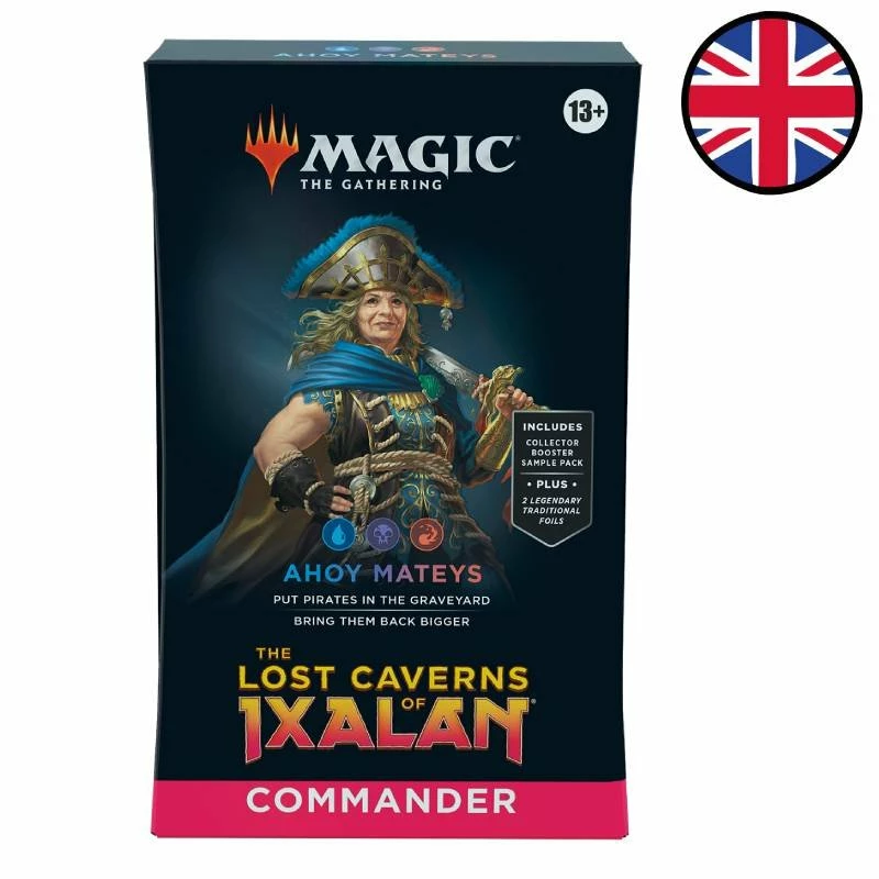 Wizards Of The Coast Deck Commander Ahoy Mateys Les Cavernes Oubliées D'Ixalan - Magic EN 1 Wizards Of The Coast Deck Commander Ahoy Mateys Les Cavernes Oubliées D'Ixalan - Magic EN