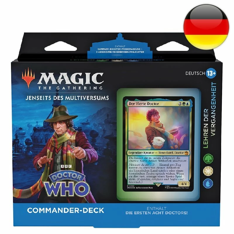 Wizards Of The Coast Deck Commander Univers Infinis : Doctor Who Blast From The Past - Magic DE 1 Wizards Of The Coast Deck Commander Univers Infinis : Doctor Who Blast From The Past - Magic DE
