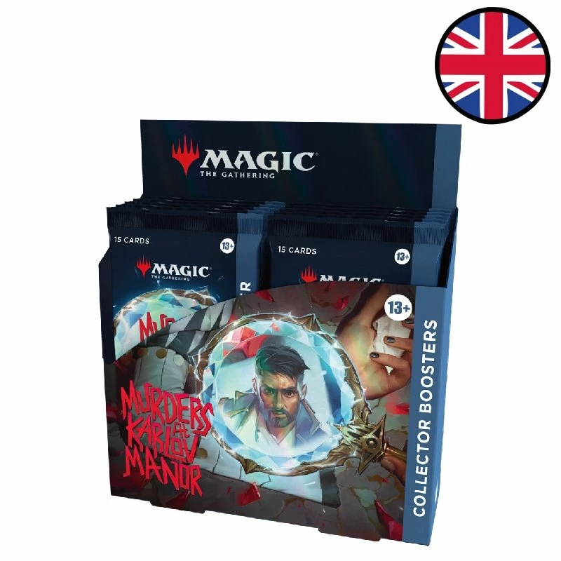 Wizards Of The Coast Boite De 12 Boosters Collectors Meurtres Au Manoir Karlov - Magic EN 1 Wizards Of The Coast Boite De 12 Boosters Collectors Meurtres Au Manoir Karlov - Magic EN
