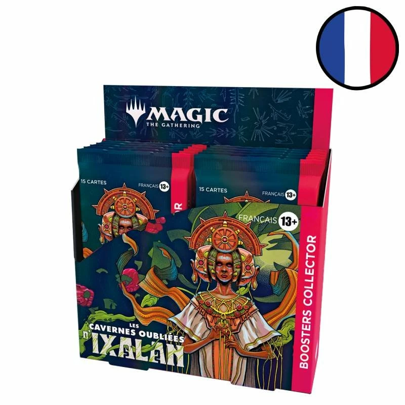 Wizards Of The Coast Boite De 12 Boosters Collectors Les Cavernes Oubliées D'Ixalan - Magic FR 1 Wizards Of The Coast Boite De 12 Boosters Collectors Les Cavernes Oubliées D'Ixalan - Magic FR
