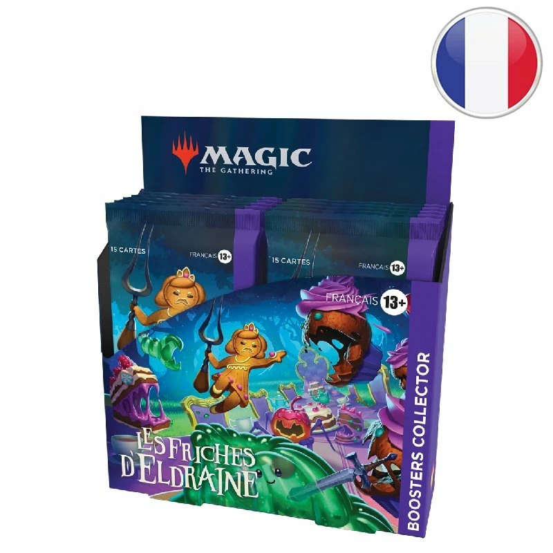Wizards Of The Coast Boite De 12 Boosters Collectors Les Friches D'Eldraine - Magic FR 1 Wizards Of The Coast Boite De 12 Boosters Collectors Les Friches D'Eldraine - Magic FR