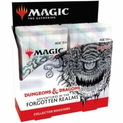 Wizards Of The Coast Boite De 12 Boosters Collectors D&D : Aventures Dans Les Royaumes Oubliés - Magic EN