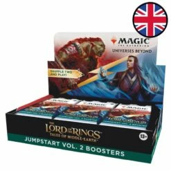 Wizards Of The Coast Boite De 18 Boosters Jumpstart Le Seigneur Des Anneaux : Chroniques De La Terre Du Milieu™ Vol. 2 - Magic EN