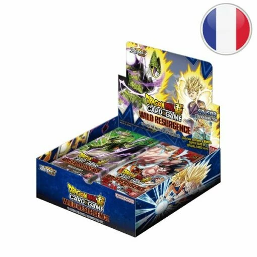 Bandai Boite De 24 Boosters Wild Resurgence - Dragon Ball FR -Carte Boutique boite de boosters zenkai series 04 wild resurgence dragon ball super card game fr