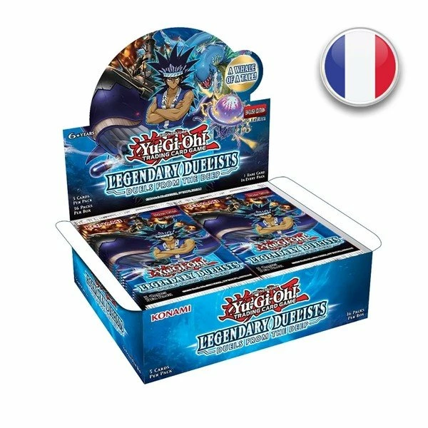 Konami Boite De 36 Boosters Duellistes Légendaires : Duel Des Profondeurs - Yu-Gi-Oh! FR 1 Konami Boite De 36 Boosters Duellistes Légendaires : Duel Des Profondeurs - Yu-Gi-Oh! FR