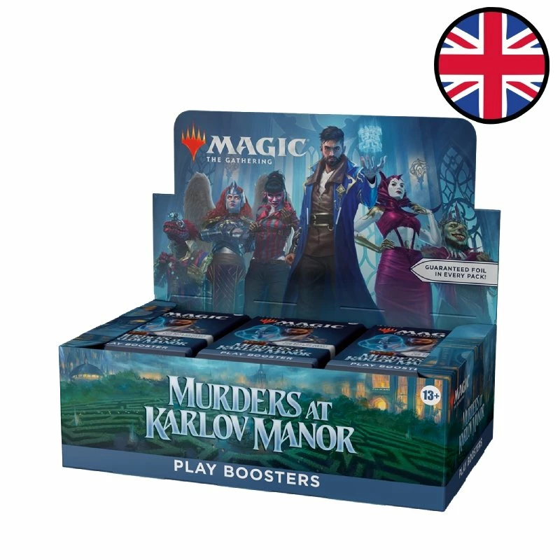 Wizards Of The Coast Boite De 36 Boosters De Jeu Meurtres Au Manoir Karlov - Magic EN 1 Wizards Of The Coast Boite De 36 Boosters De Jeu Meurtres Au Manoir Karlov - Magic EN