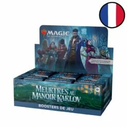 Wizards Of The Coast Boite De 36 Boosters De Jeu Meurtres Au Manoir Karlov - Magic FR
