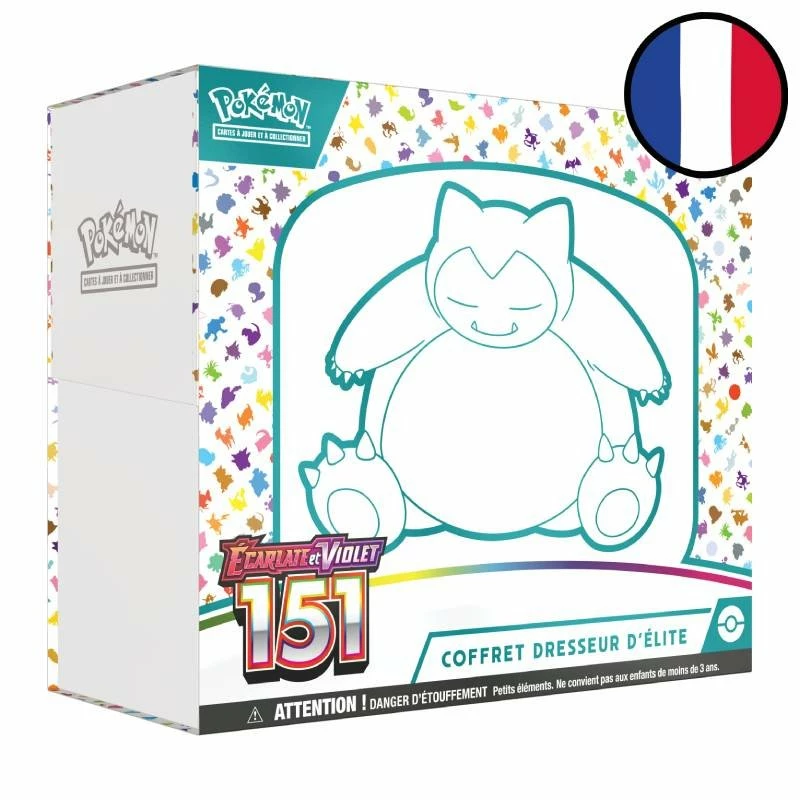 Coffret Dresseur D'élite Écarlate Et Violet : 151 - Pokémon FR 1 Coffret Dresseur D'élite Écarlate Et Violet : 151 - Pokémon FR