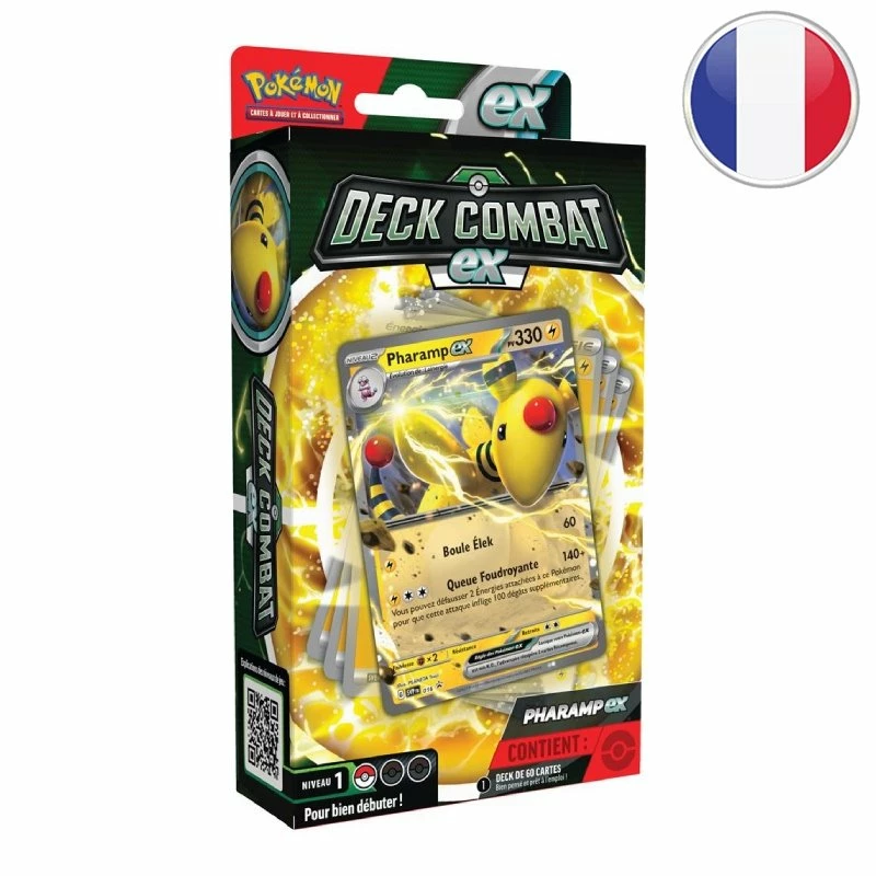 Deck Combat Pharamp-ex - Pokémon FR 1 Deck Combat Pharamp-ex - Pokémon FR