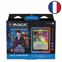 Wizards Of The Coast Deck Commander Univers Infinis : Doctor Who Maîtres Du Mal - Magic FR