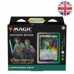 Wizards Of The Coast Deck Commander Food And Fellowship Le Seigneur Des Anneaux : Chroniques De La Terre Du Milieu™ - Magic EN