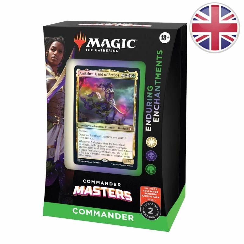 Wizards Of The Coast Deck Commander Enduring Enchantments Commander Masters - Magic EN 1 Wizards Of The Coast Deck Commander Enduring Enchantments Commander Masters - Magic EN