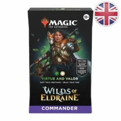 Wizards Of The Coast Deck Commander Virtue And Valor Les Friches D'Eldraine - Magic EN