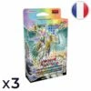 Konami Lot De 3 Decks De Structure : Légende Des Bêtes Cristallines - Yu-Gi-Oh! FR