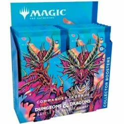 Wizards Of The Coast Boite De 12 Boosters Collectors Commander Légendes : La Bataille De La Porte De Baldur - Magic EN