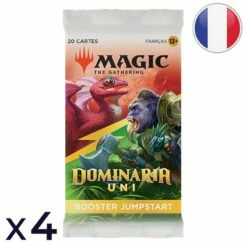 Wizards Of The Coast Lot De 4 Boosters Jumpstart Dominaria Uni - Magic FR