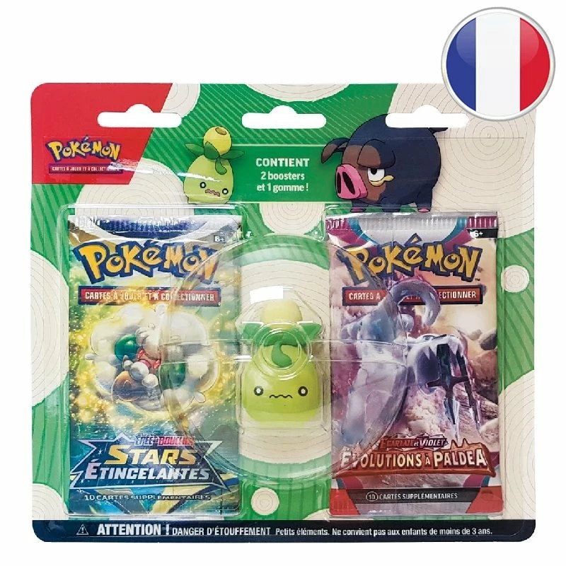 Duopack + Gomme Olivini - Pokémon FR 1 Duopack + Gomme Olivini - Pokémon FR