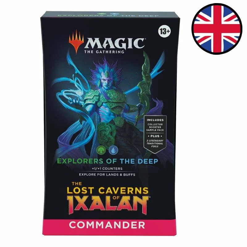 Wizards Of The Coast Deck Commander Explorers Of The Deep Les Cavernes Oubliées D'Ixalan - Magic EN 1 Wizards Of The Coast Deck Commander Explorers Of The Deep Les Cavernes Oubliées D'Ixalan - Magic EN