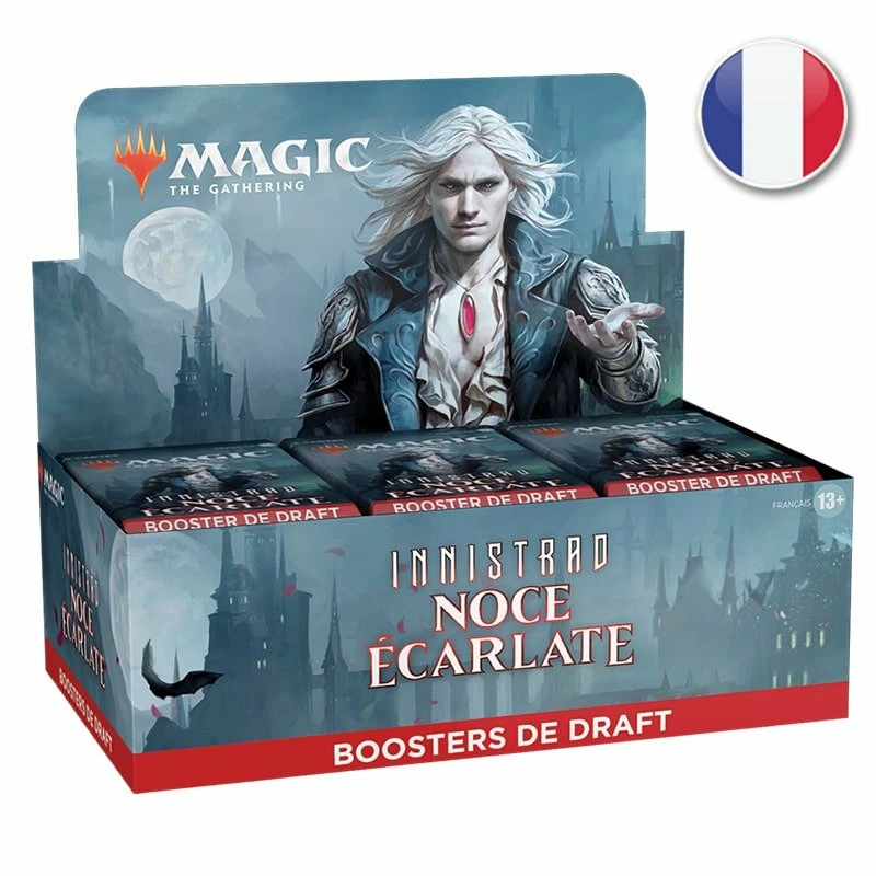 Wizards Of The Coast Boite De 36 Boosters De Draft Innistrad : Noce Écarlate - Magic FR