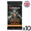 Wizards Of The Coast Lot De 10 Boosters De Draft Innistrad : Chasse De Minuit - Magic EN