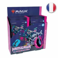 Wizards Of The Coast Boite De 12 Boosters Collectors Kamigawa : La Dynastie Néon - Magic FR