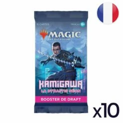 Wizards Of The Coast Lot De 10 Boosters De Draft Kamigawa : La Dynastie Néon - Magic FR