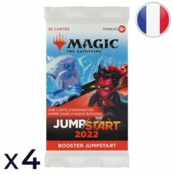 Wizards Of The Coast Lot De 4 Boosters Jumpstart 2022 - Magic FR