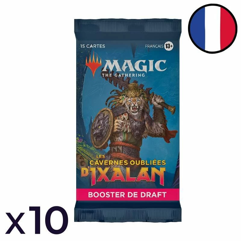 Wizards Of The Coast Lot De 10 Boosters De Draft Les Cavernes Oubliées D'Ixalan - Magic FR 1 Wizards Of The Coast Lot De 10 Boosters De Draft Les Cavernes Oubliées D'Ixalan - Magic FR