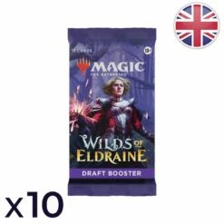 Wizards Of The Coast Lot De 10 Boosters De Draft Les Friches D'Eldraine - Magic EN