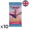Wizards Of The Coast Lot De 10 Boosters D'extension Les Cavernes Oubliées D'Ixalan - Magic EN