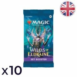 Wizards Of The Coast Lot De 10 Boosters D'extension Les Friches D'Eldraine - Magic EN