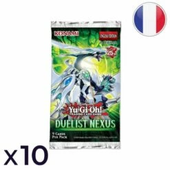 Konami Lot De 10 Boosters Nexus Du Duelliste - Yu-Gi-Oh! FR