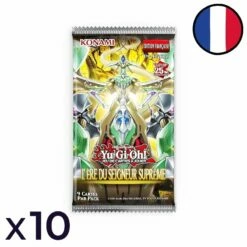 Konami Lot De 10 Boosters L'Ère Du Seigneur Suprême - Yu-Gi-Oh! FR