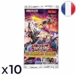 Konami Lot De 10 Boosters Les Survivants Sauvages - Yu-Gi-Oh! FR