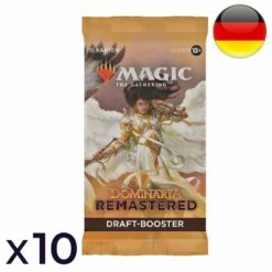 Wizards Of The Coast Lot De 10 Boosters De Draft Dominaria Remastered - Magic DE