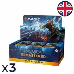 Wizards Of The Coast Lot De 3 Boites De 36 Boosters De Draft Ravnica Remastered - Magic EN