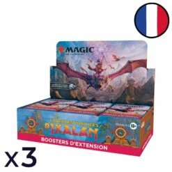 Wizards Of The Coast Lot De 3 Boites De 30 Boosters D'extension Les Cavernes Oubliées D'Ixalan - Magic FR
