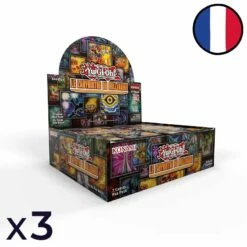 Konami Lot De 3 Boites De 24 BoostersLe Labyrinthe Du Millénaire - Yu-Gi-Oh! FR