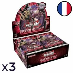 Konami Lot De 3 Boites De 24 Boosters Phantom Nightmare - Yu-Gi-Oh! FR