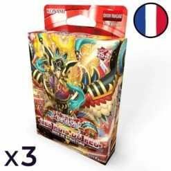 Konami Lot De 3 Deck De Structure : Les Rois Du Feu - Yu-Gi-Oh! FR