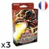 Konami Lot De 3 Decks De Structure : Slifer Le Dragon Céleste (réimpression) - Yu-Gi-Oh! FR