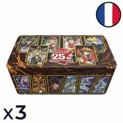 Konami Lot De 3 Méga-Tin 2023 25ème Anniversaire Les Héros Du Duel - Yu-Gi-Oh! FR