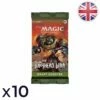 Wizards Of The Coast Lot De 10 Boosters De Draft La Guerre Fratricide - Magic EN