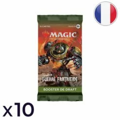 Wizards Of The Coast Lot De 10 Boosters De Draft La Guerre Fratricide - Magic FR