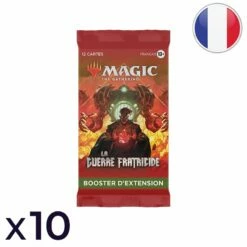 Wizards Of The Coast Lot De 10 Boosters D'extension La Guerre Fratricide - Magic FR