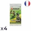 Wizards Of The Coast Lot De 4 Boosters Jumpstart La Guerre Fratricide - Magic FR