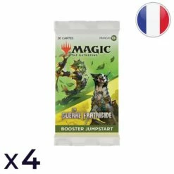 Wizards Of The Coast Lot De 4 Boosters Jumpstart La Guerre Fratricide - Magic FR
