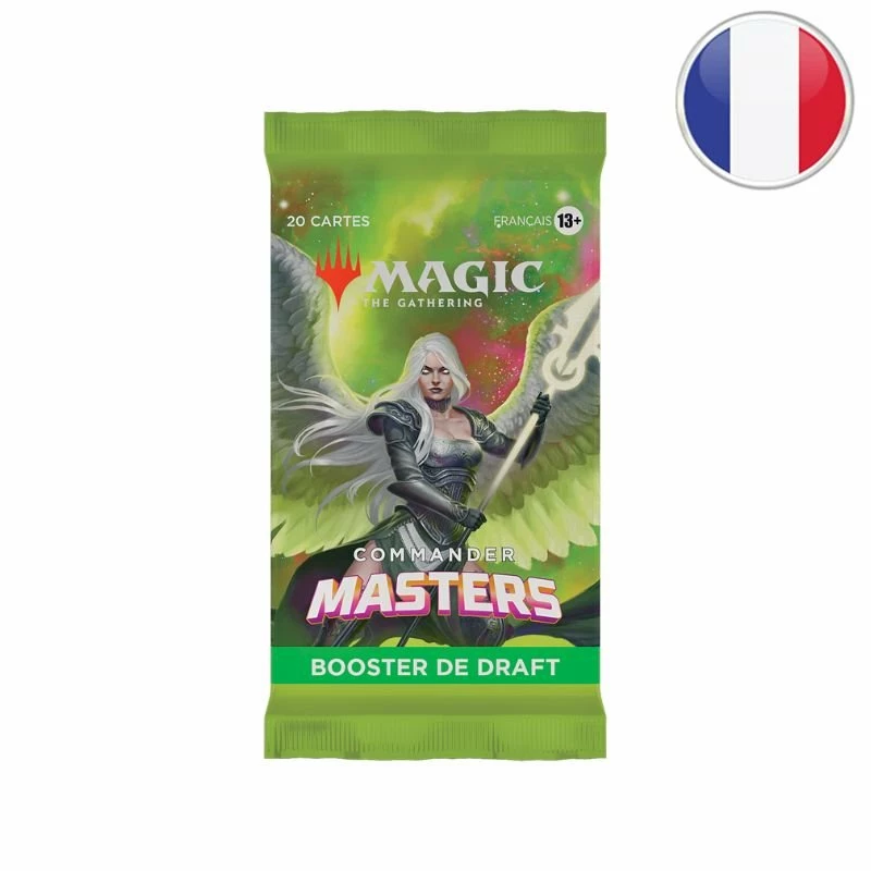 Wizards Of The Coast Booster De Draft Commander Masters - Magic FR 1 Wizards Of The Coast Booster De Draft Commander Masters - Magic FR