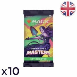 Wizards Of The Coast Lot De 10 Boosters D'extension Commander Masters - Magic EN